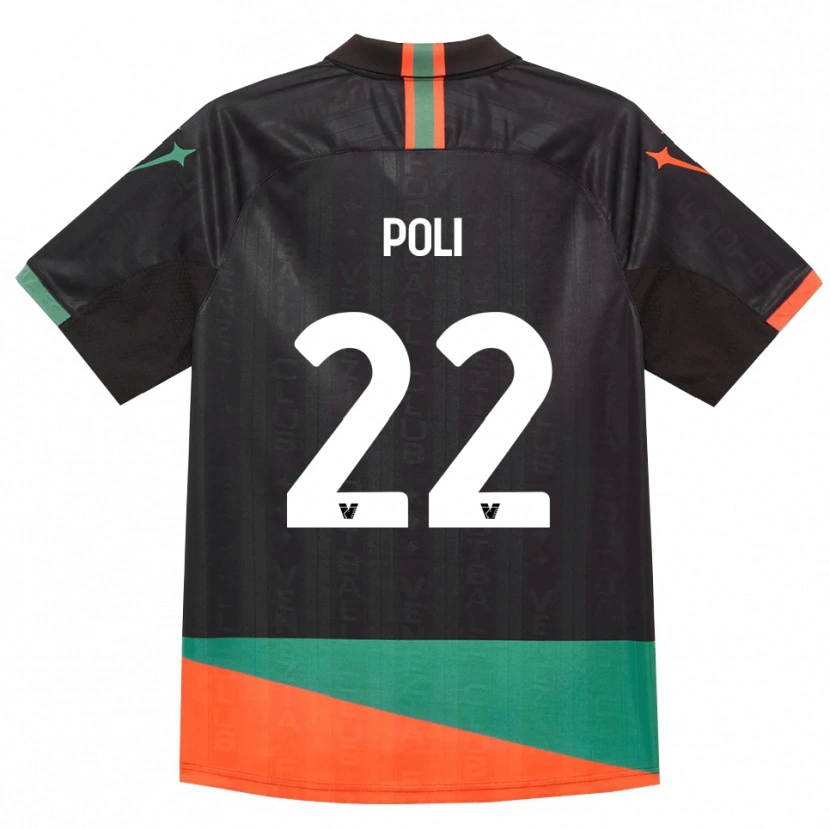 Danxen Damen Elena Poli #22 Schwarz Orange Grün Heimtrikot Trikot 2026/27 T-Shirt