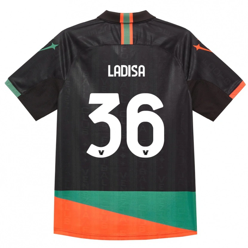 Danxen Damen Marco Ladisa #36 Schwarz Orange Grün Heimtrikot Trikot 2026/27 T-Shirt
