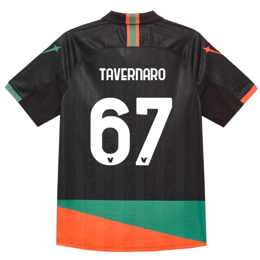 Danxen Damen Federico Tavernaro #67 Schwarz Orange Grün Heimtrikot Trikot 2026/27 T-Shirt