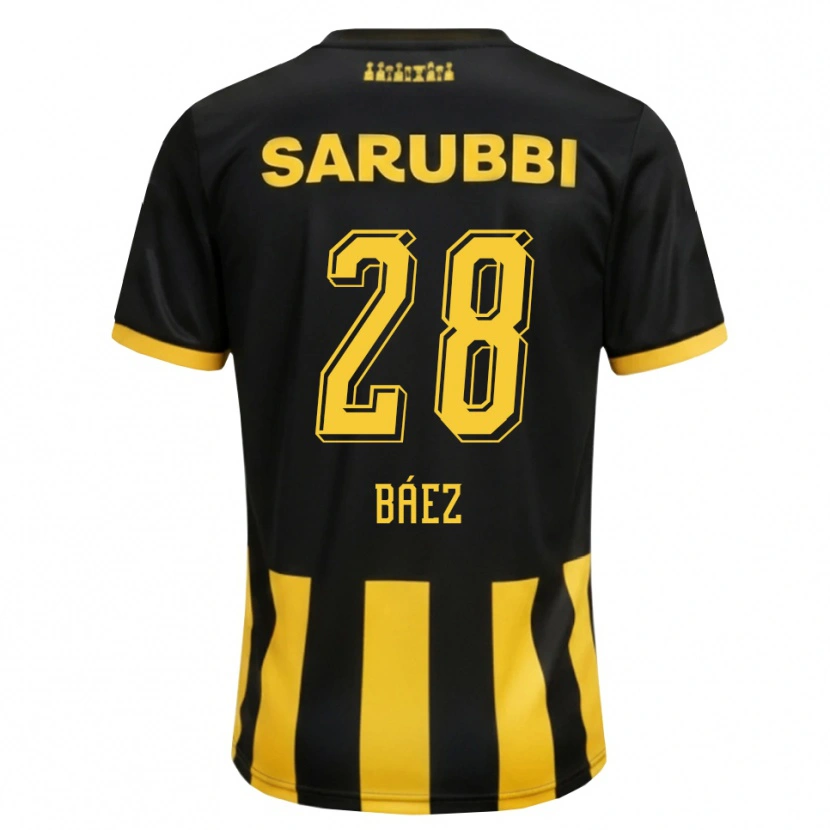 Danxen Damen Jaime Báez #28 Schwarz Gelb Heimtrikot Trikot 2026/27 T-Shirt