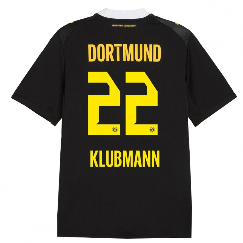 Danxen Damen Leon Klubmann #22 Schwarz Rot Gelb Auswärtstrikot Trikot 2026/27 T-Shirt