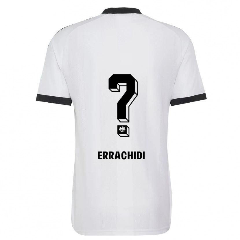 Danxen Damen Youness Errachidi #0 Schwarz Weiß Auswärtstrikot Trikot 2026/27 T-Shirt