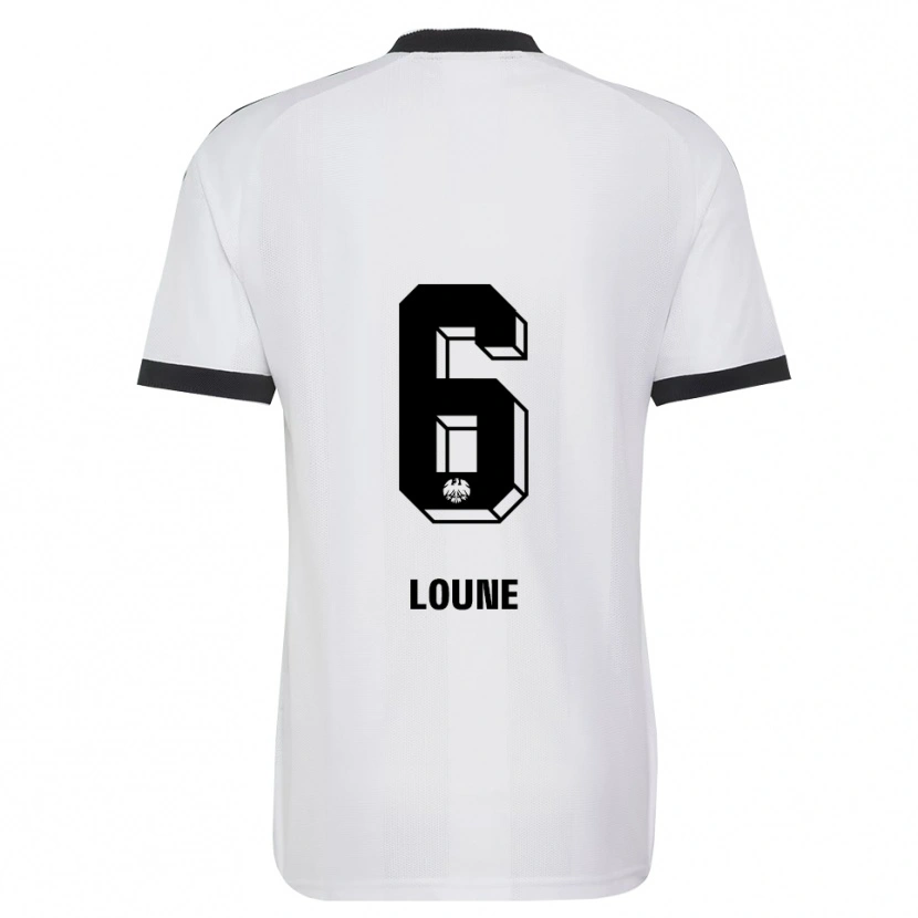 Danxen Damen Adam Loune #6 Schwarz Weiß Auswärtstrikot Trikot 2026/27 T-Shirt