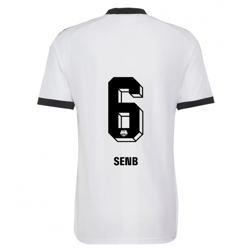 Danxen Damen Elisa Senß #6 Schwarz Weiß Auswärtstrikot Trikot 2026/27 T-Shirt