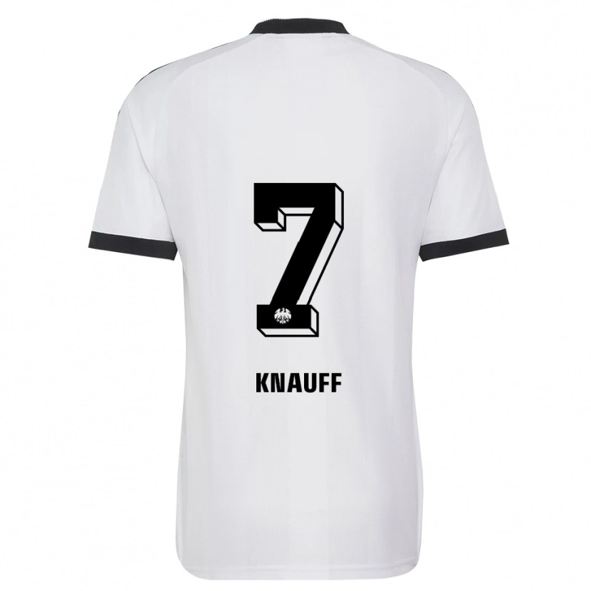 Danxen Damen Ansgar Knauff #7 Schwarz Weiß Auswärtstrikot Trikot 2026/27 T-Shirt