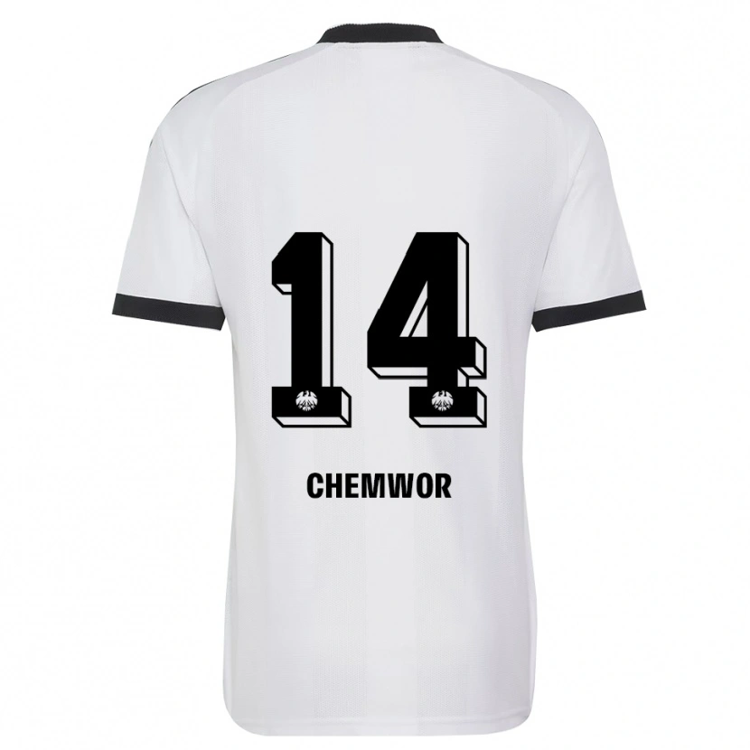 Danxen Damen Sadiki Chemwor #14 Schwarz Weiß Auswärtstrikot Trikot 2026/27 T-Shirt