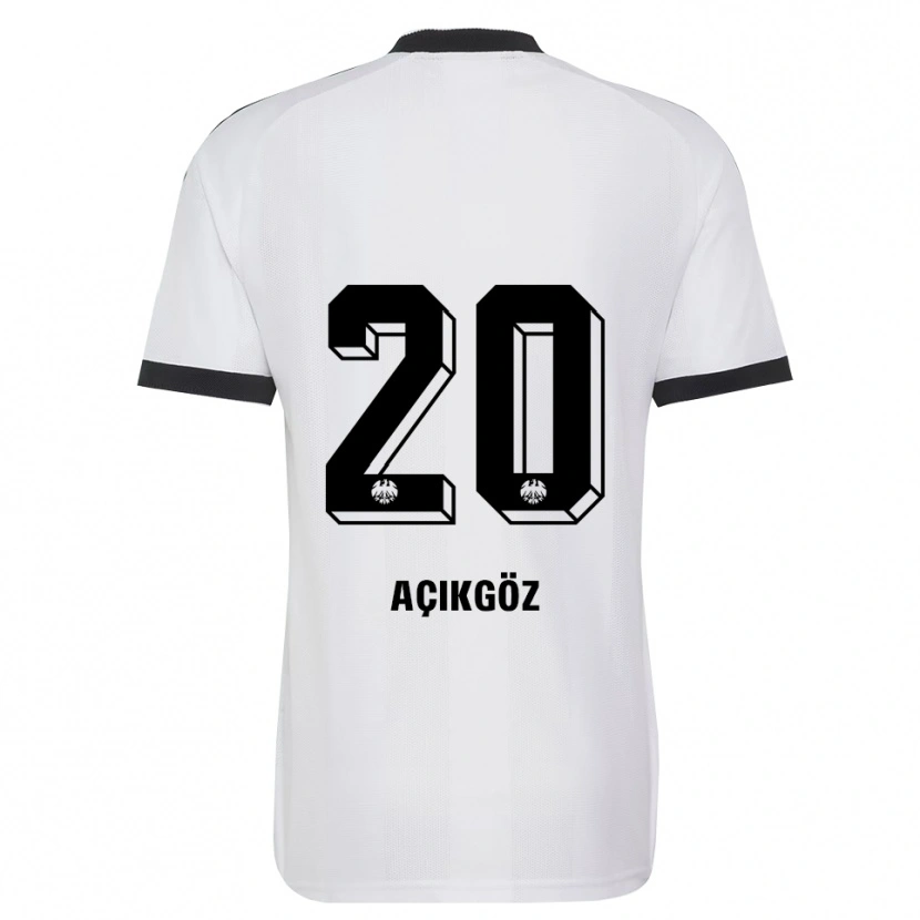 Danxen Damen Ilayda Açıkgöz #20 Schwarz Weiß Auswärtstrikot Trikot 2026/27 T-Shirt