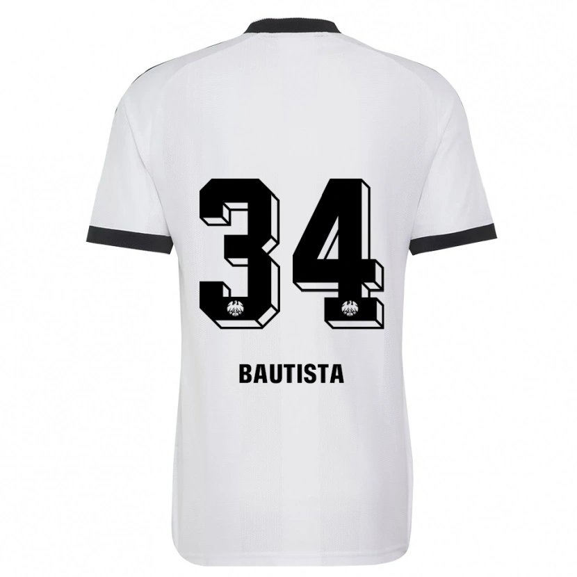 Danxen Damen Davis Bautista #34 Schwarz Weiß Auswärtstrikot Trikot 2026/27 T-Shirt