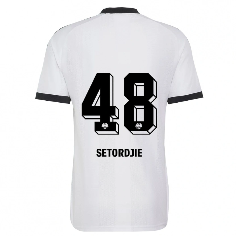 Danxen Damen Lawrence Setordjie #48 Schwarz Weiß Auswärtstrikot Trikot 2026/27 T-Shirt
