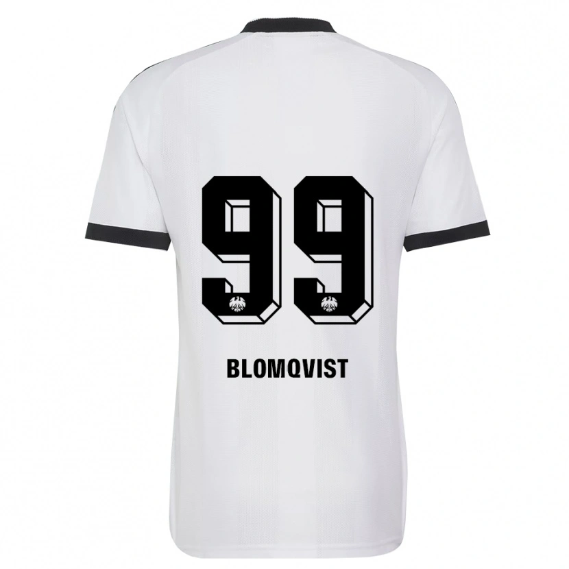 Danxen Damen Rebecka Blomqvist #99 Schwarz Weiß Auswärtstrikot Trikot 2026/27 T-Shirt