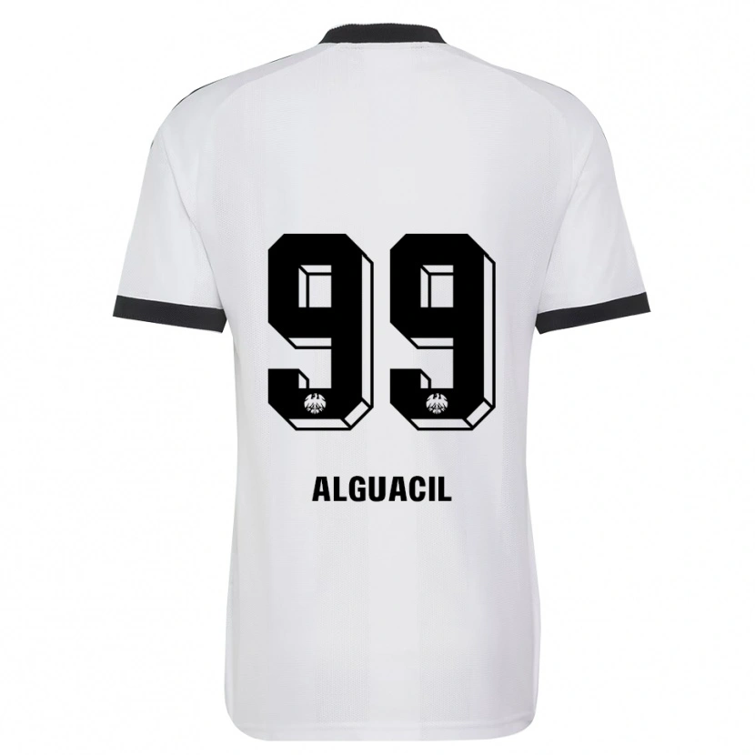 Danxen Damen Ainhoa Alguacil #99 Schwarz Weiß Auswärtstrikot Trikot 2026/27 T-Shirt