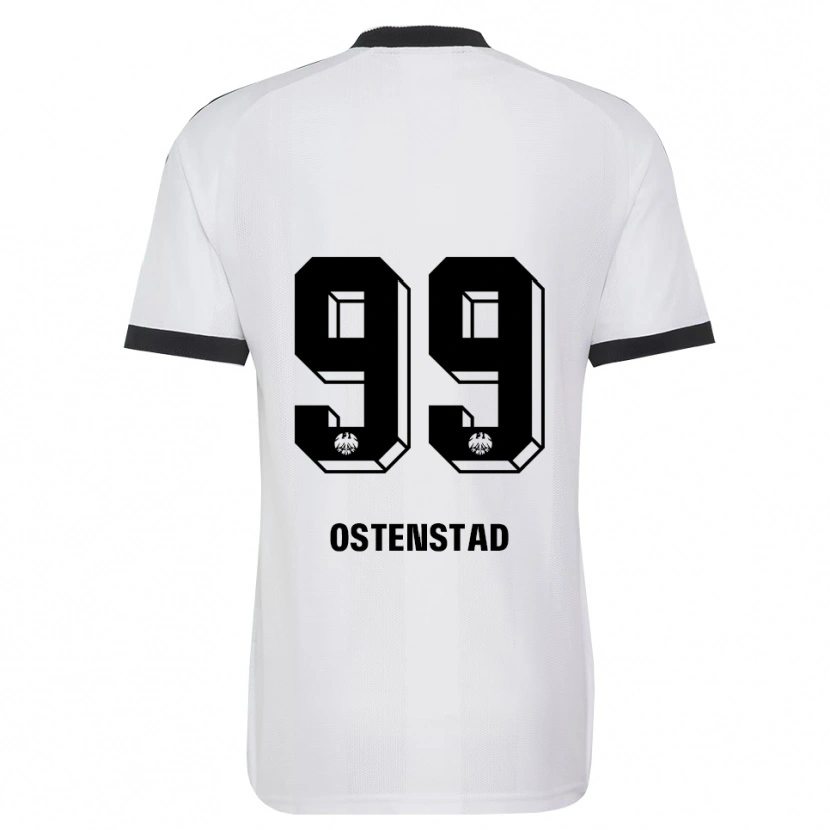 Danxen Damen Marthine Østenstad #99 Schwarz Weiß Auswärtstrikot Trikot 2026/27 T-Shirt