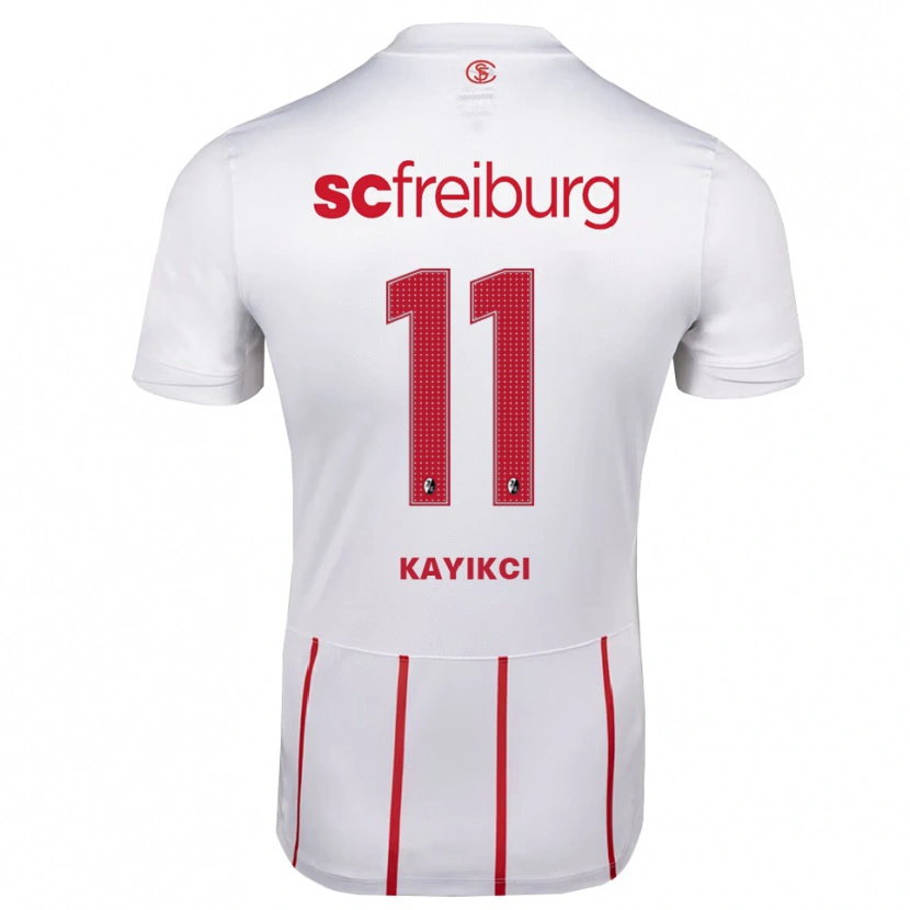 Danxen Damen Hasret Kayikçi #11 Weiß Rot Gelb Auswärtstrikot Trikot 2026/27 T-Shirt