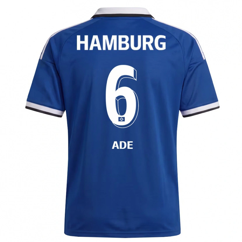 Danxen Damen Jeremy Ade #6 Weiß Blau Auswärtstrikot Trikot 2026/27 T-Shirt