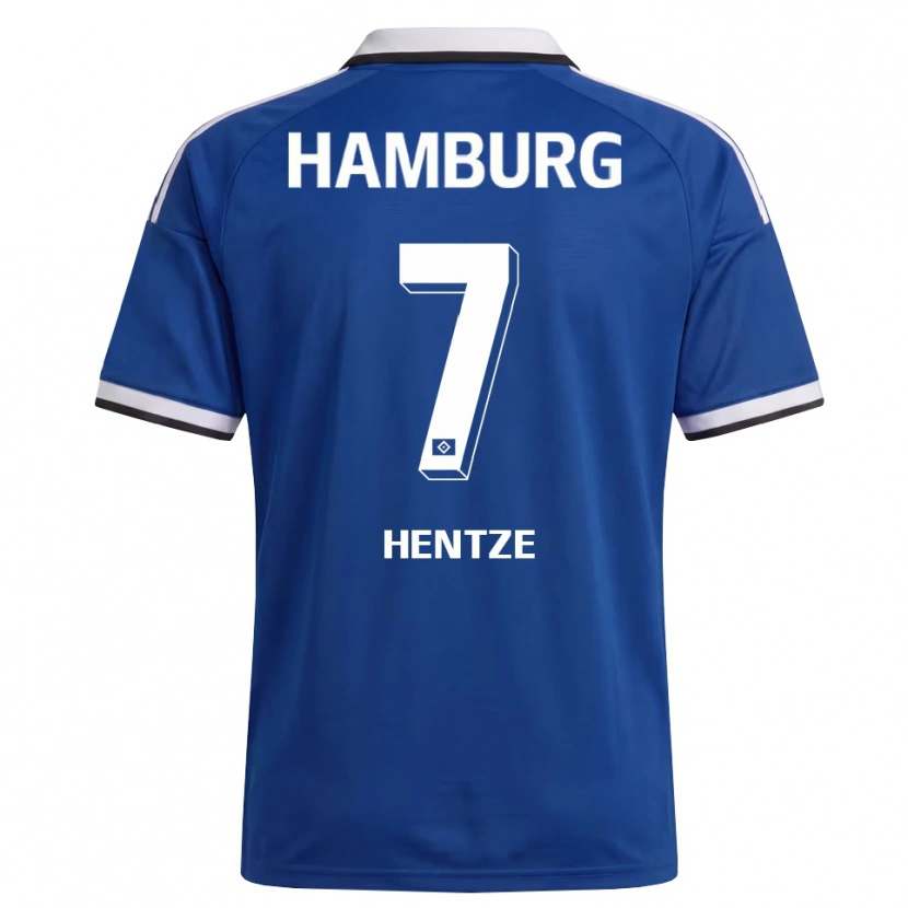 Danxen Damen Tanita-Tammy Hentze #7 Weiß Blau Auswärtstrikot Trikot 2026/27 T-Shirt