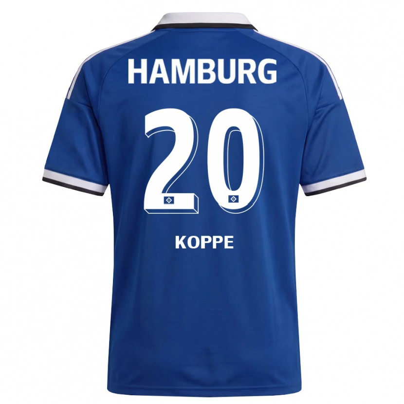 Danxen Damen Katharina Köppe #20 Weiß Blau Auswärtstrikot Trikot 2026/27 T-Shirt