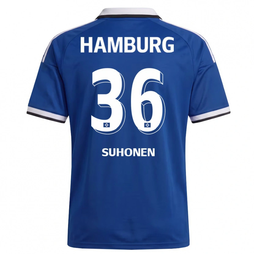 Danxen Damen Anssi Suhonen #36 Weiß Blau Auswärtstrikot Trikot 2026/27 T-Shirt