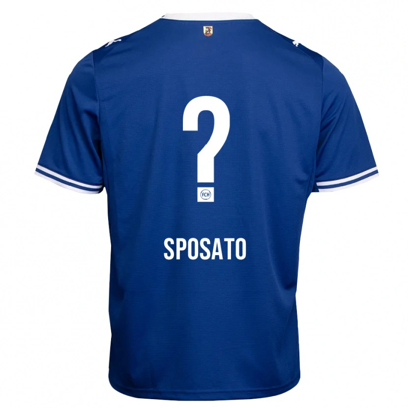 Danxen Damen Lennard Sposato #0 Königsblau Weiß Auswärtstrikot Trikot 2026/27 T-Shirt