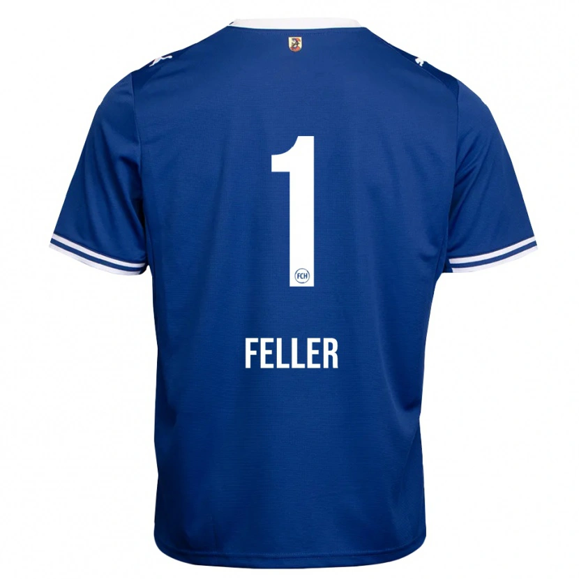 Danxen Damen Frank Feller #1 Königsblau Weiß Auswärtstrikot Trikot 2026/27 T-Shirt