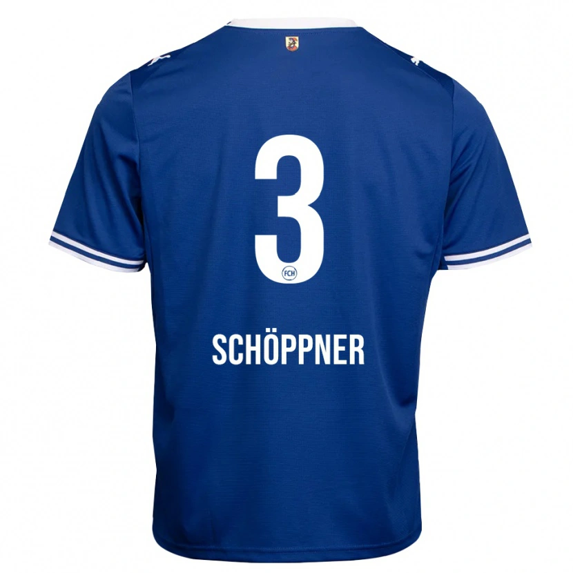 Danxen Damen Jan Schöppner #3 Königsblau Weiß Auswärtstrikot Trikot 2026/27 T-Shirt
