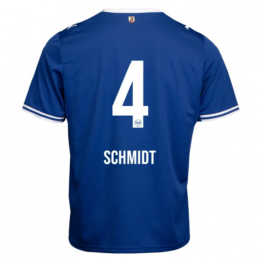 Danxen Damen Luke Schmidt #4 Königsblau Weiß Auswärtstrikot Trikot 2026/27 T-Shirt