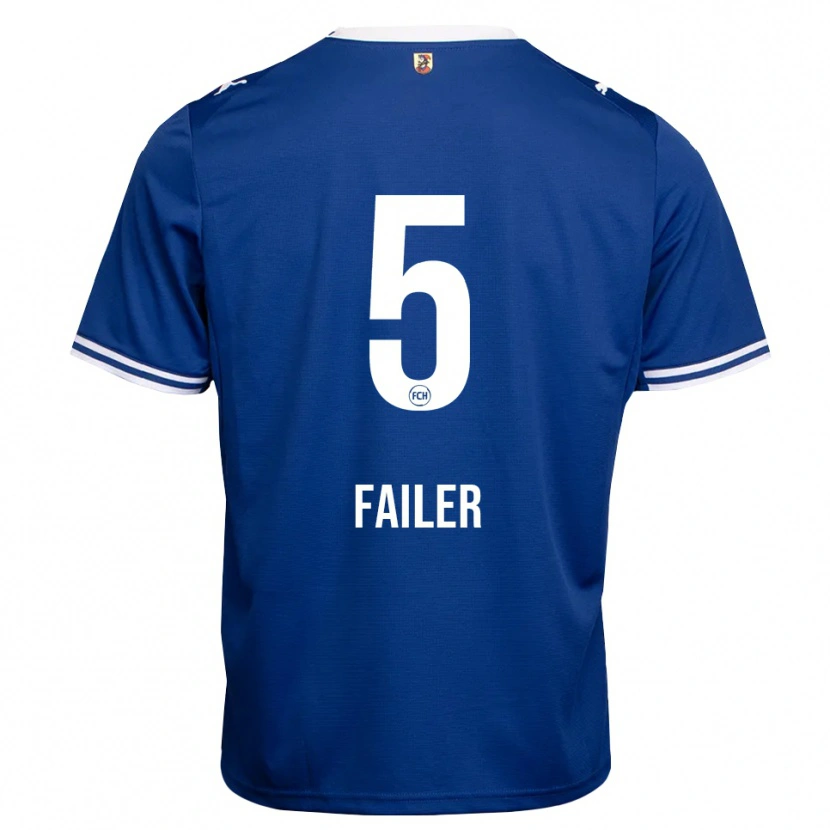 Danxen Damen Jan Failer #5 Königsblau Weiß Auswärtstrikot Trikot 2026/27 T-Shirt