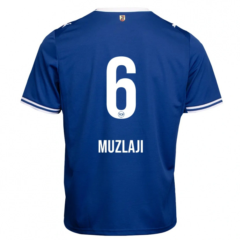 Danxen Damen Saleem Muzlaji #6 Königsblau Weiß Auswärtstrikot Trikot 2026/27 T-Shirt