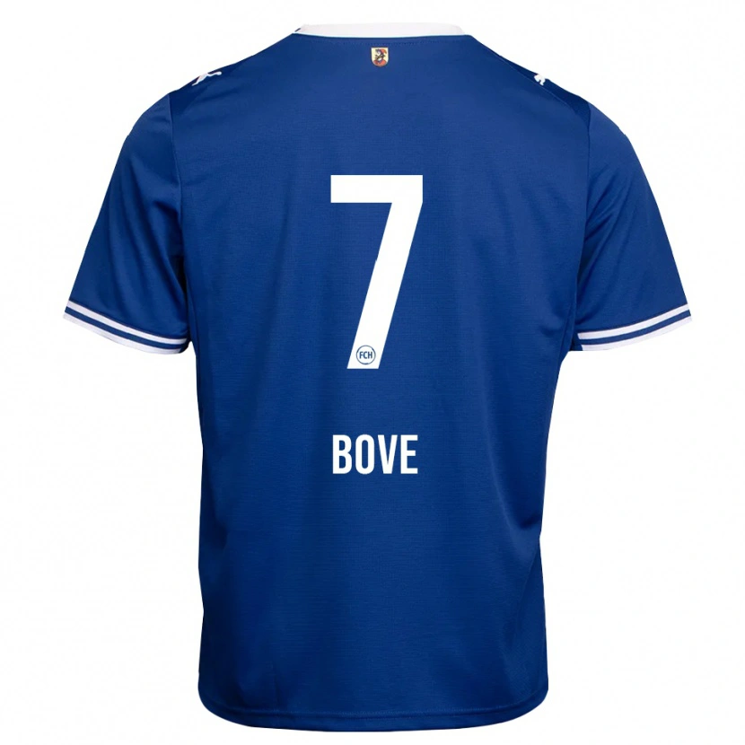 Danxen Damen Nevio Bove #7 Königsblau Weiß Auswärtstrikot Trikot 2026/27 T-Shirt