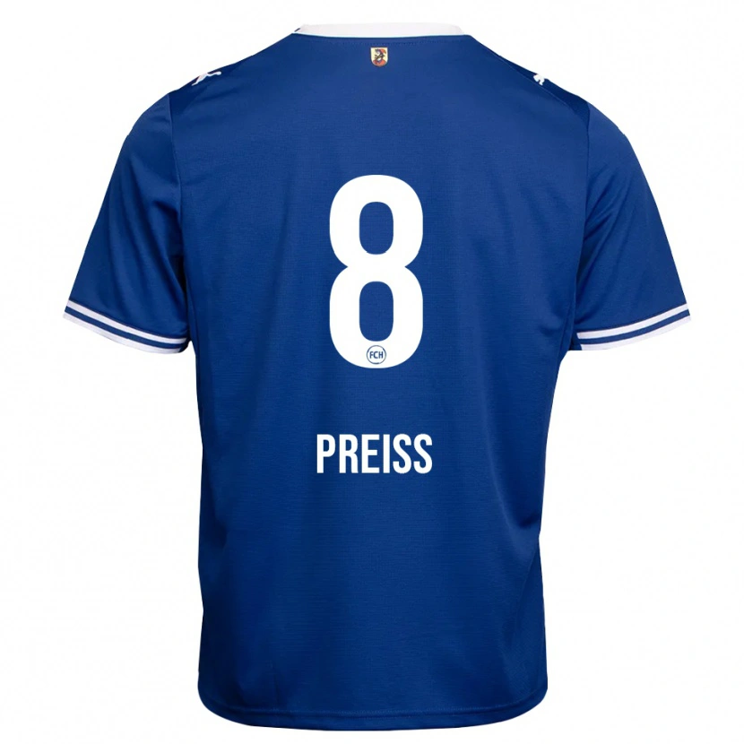 Danxen Damen Lena Preiß #8 Königsblau Weiß Auswärtstrikot Trikot 2026/27 T-Shirt