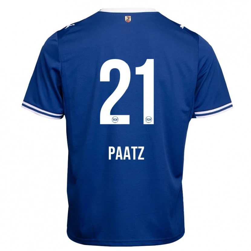 Danxen Damen Roque Paatz #21 Königsblau Weiß Auswärtstrikot Trikot 2026/27 T-Shirt