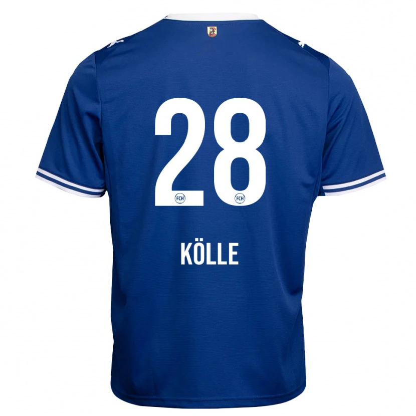 Danxen Damen Adam Kölle #28 Königsblau Weiß Auswärtstrikot Trikot 2026/27 T-Shirt