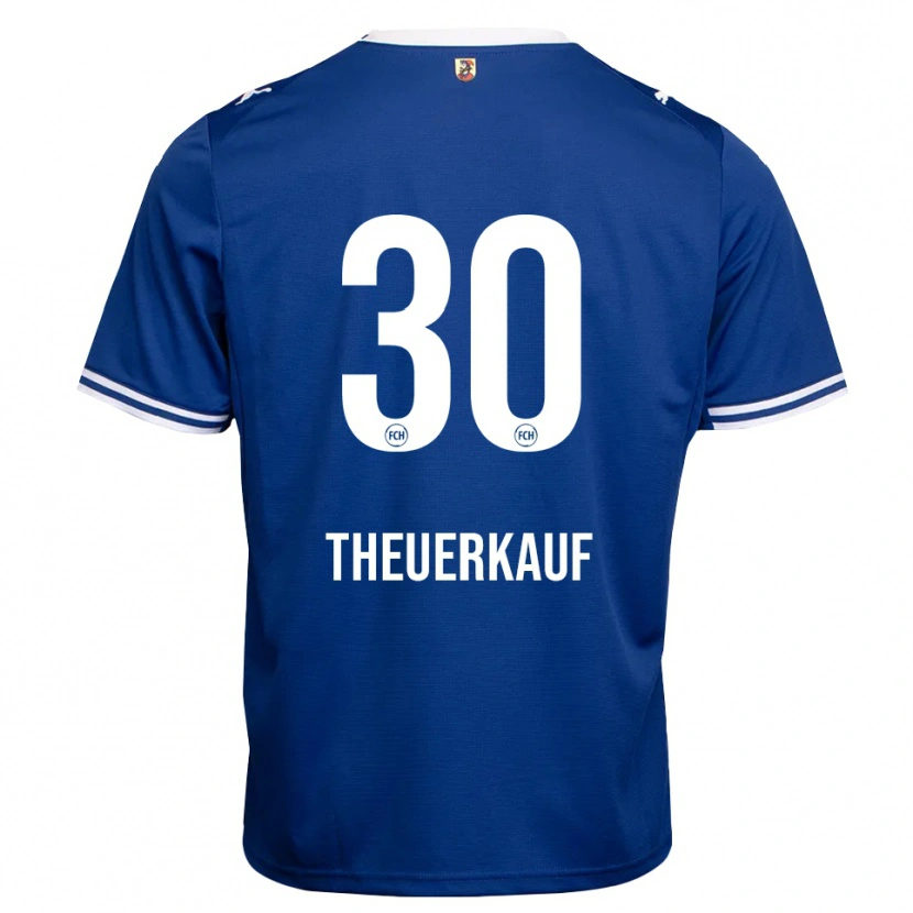 Danxen Damen Norman Theuerkauf #30 Königsblau Weiß Auswärtstrikot Trikot 2026/27 T-Shirt