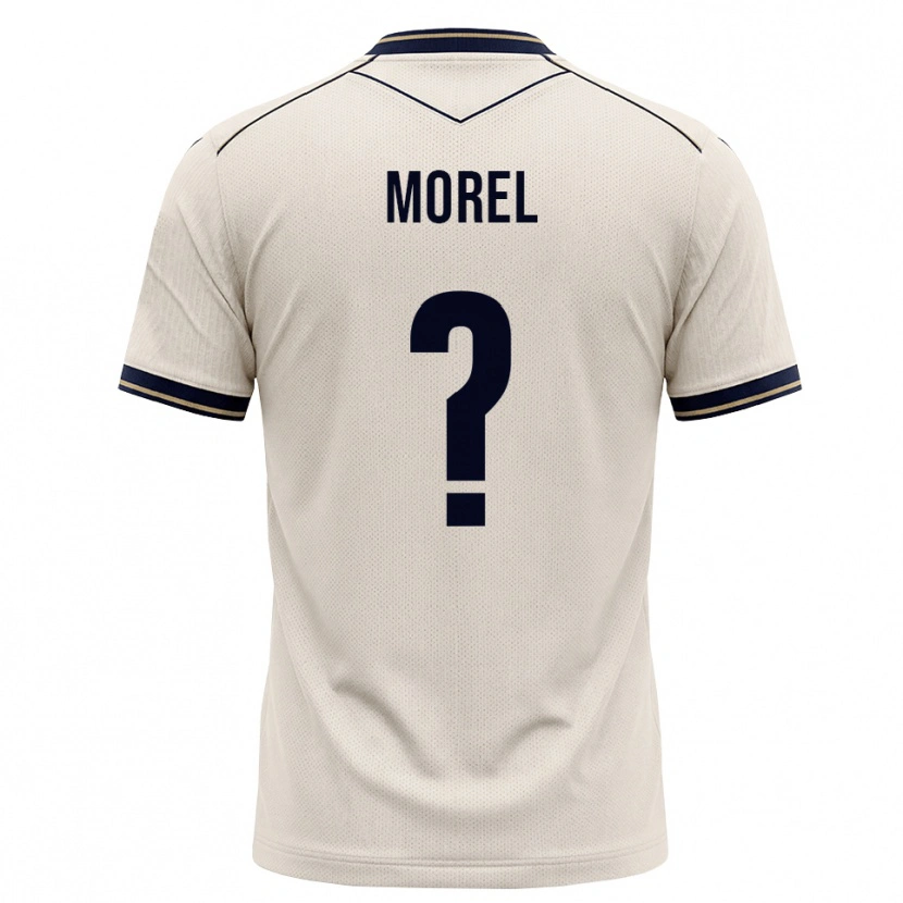 Danxen Damen Briek Morel #0 Creme Tiefblau Auswärtstrikot Trikot 2026/27 T-Shirt
