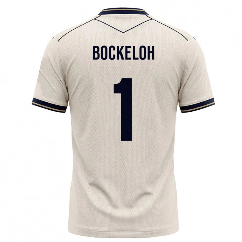 Danxen Damen Leonhard Bockeloh #1 Creme Tiefblau Auswärtstrikot Trikot 2026/27 T-Shirt