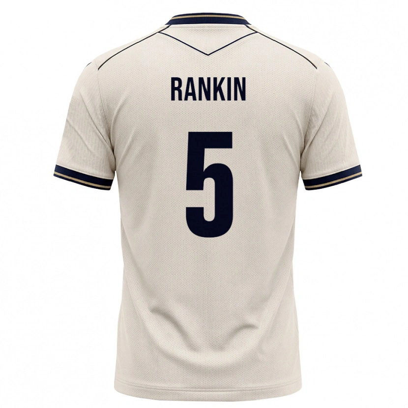 Danxen Damen Jamilla Rankin #5 Creme Tiefblau Auswärtstrikot Trikot 2026/27 T-Shirt