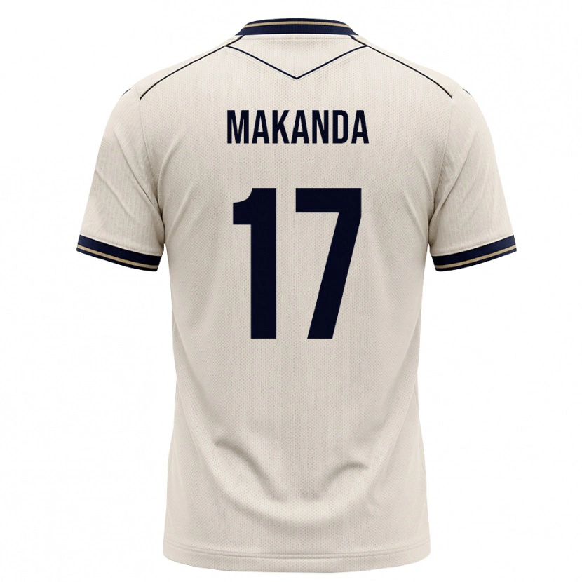 Danxen Damen Blessing Makanda #17 Creme Tiefblau Auswärtstrikot Trikot 2026/27 T-Shirt