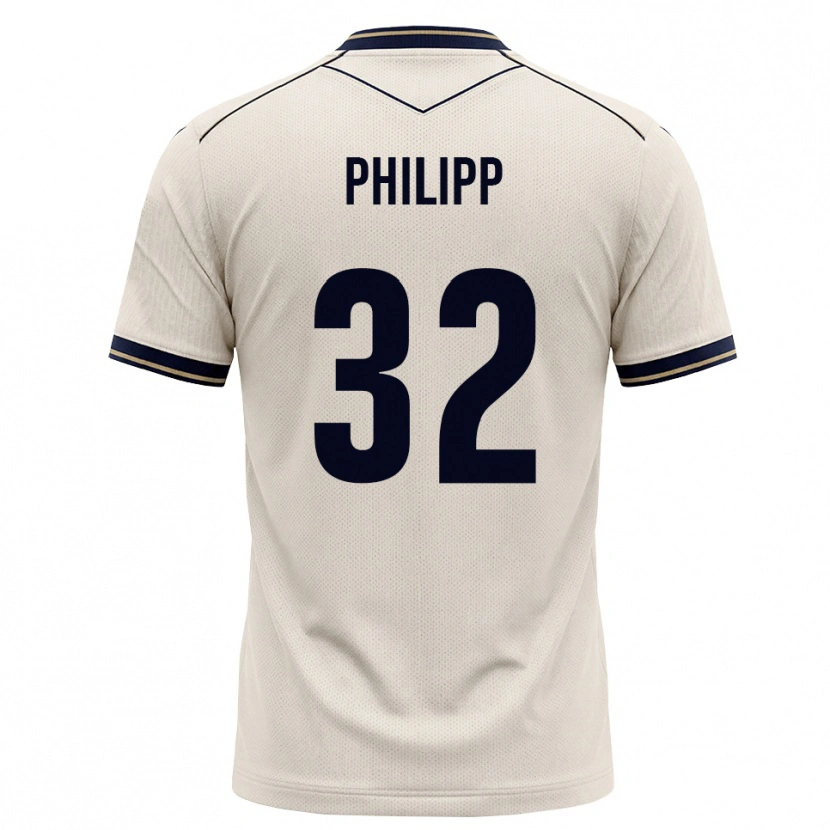 Danxen Damen Tim Philipp #32 Creme Tiefblau Auswärtstrikot Trikot 2026/27 T-Shirt