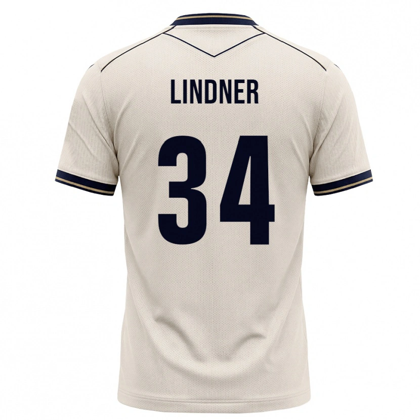 Danxen Damen Sophie Lindner #34 Creme Tiefblau Auswärtstrikot Trikot 2026/27 T-Shirt