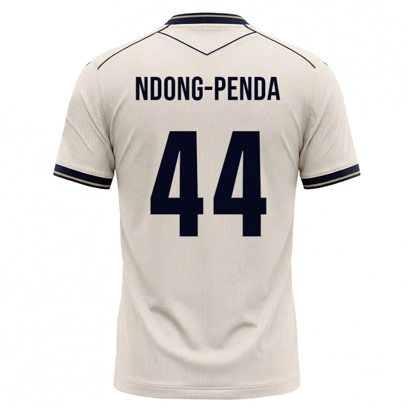 Danxen Damen Maxime Ndong-Penda #44 Creme Tiefblau Auswärtstrikot Trikot 2026/27 T-Shirt
