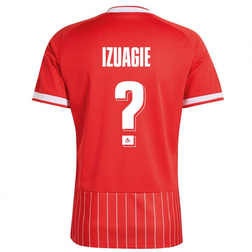 Danxen Damen Isaiah Izuagie #0 Rot Weiß Grün Auswärtstrikot Trikot 2026/27 T-Shirt