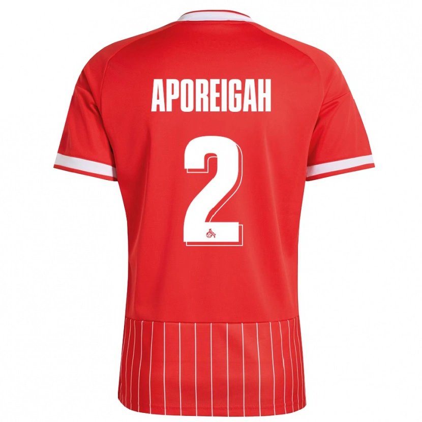 Danxen Damen Leo Aporeigah #2 Rot Weiß Grün Auswärtstrikot Trikot 2026/27 T-Shirt