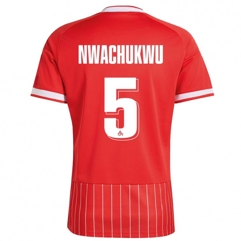 Danxen Damen Ben Nwachukwu #5 Rot Weiß Grün Auswärtstrikot Trikot 2026/27 T-Shirt