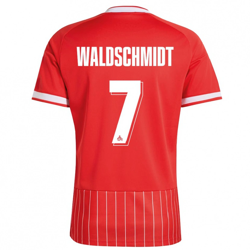 Danxen Damen Luca Waldschmidt #7 Rot Weiß Grün Auswärtstrikot Trikot 2026/27 T-Shirt