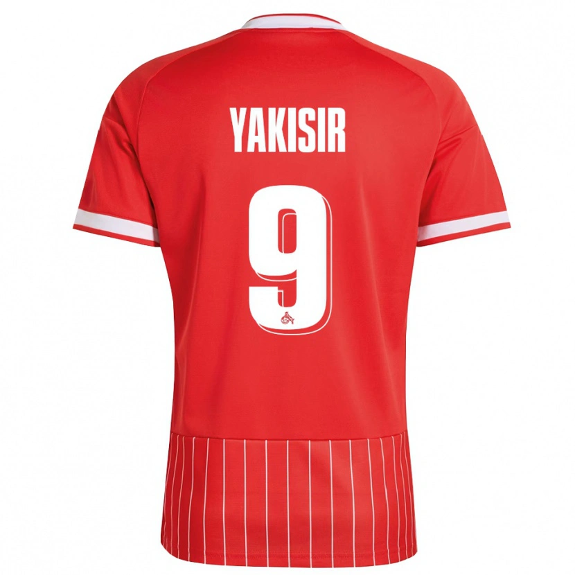 Danxen Damen Emir-Ahmet Yakisir #9 Rot Weiß Grün Auswärtstrikot Trikot 2026/27 T-Shirt