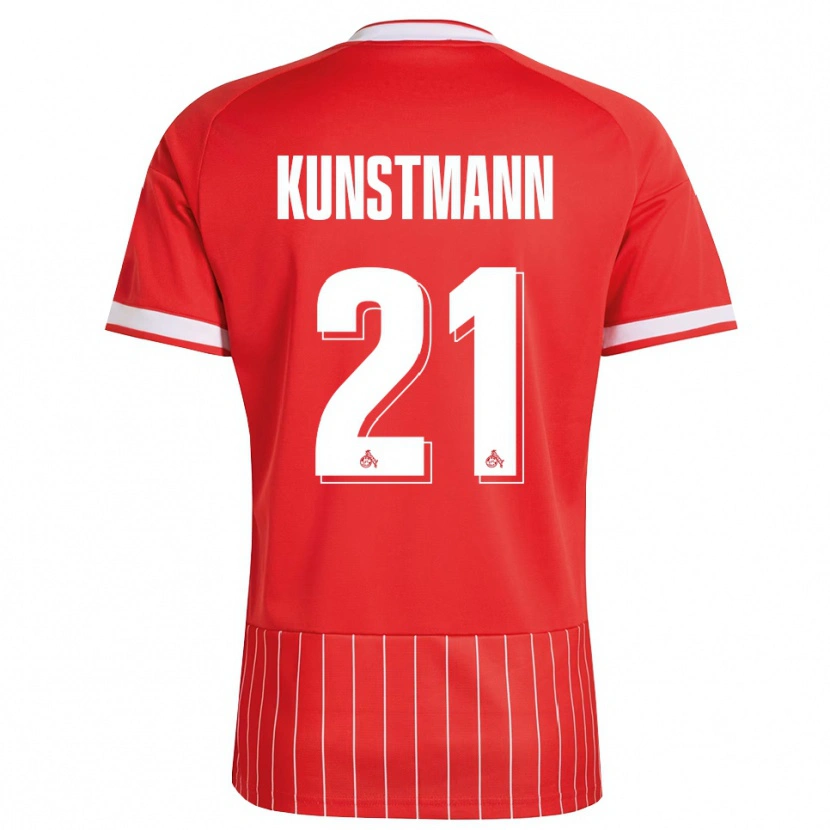 Danxen Damen Jonas Kunstmann #21 Rot Weiß Grün Auswärtstrikot Trikot 2026/27 T-Shirt