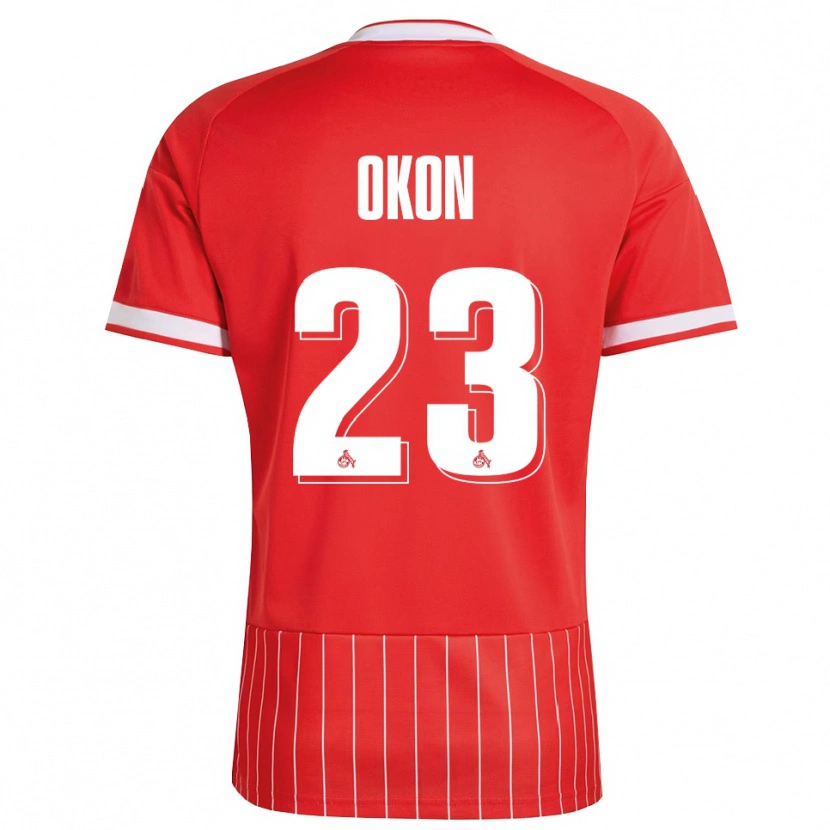 Danxen Damen Paul Okon-Engstler #23 Rot Weiß Grün Auswärtstrikot Trikot 2026/27 T-Shirt