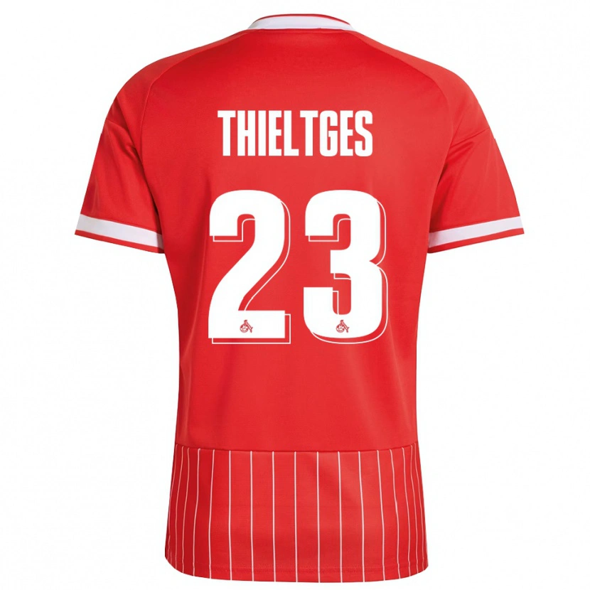 Danxen Damen Phil Thieltges #23 Rot Weiß Grün Auswärtstrikot Trikot 2026/27 T-Shirt