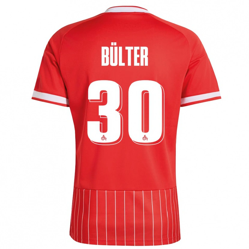 Danxen Damen Marius Bülter #30 Rot Weiß Grün Auswärtstrikot Trikot 2026/27 T-Shirt