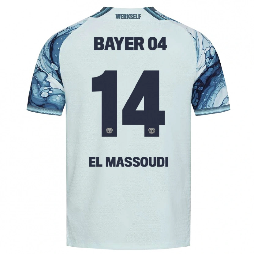 Danxen Damen Nassim El Massoudi #14 Dunkelgrün Schwarz Auswärtstrikot Trikot 2026/27 T-Shirt