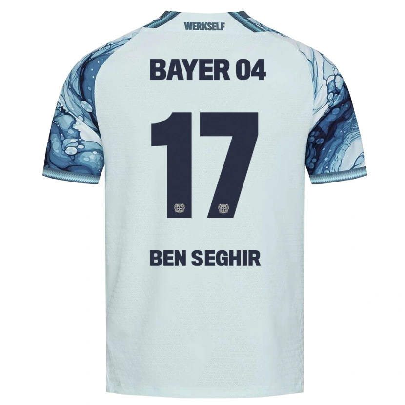 Danxen Damen Eliesse Ben Seghir #17 Dunkelgrün Schwarz Auswärtstrikot Trikot 2026/27 T-Shirt